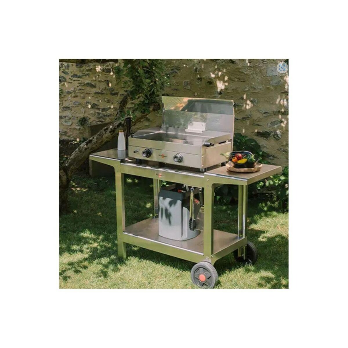 KRAMPOUZ Couvercle plancha ACP9 - Plancha Saveur inox