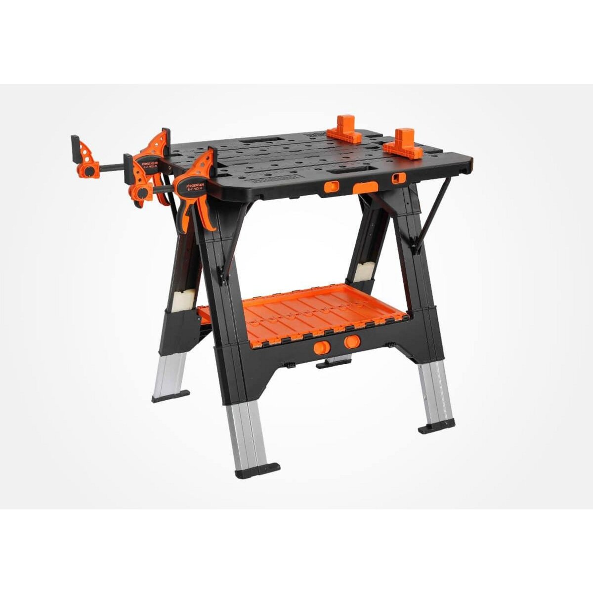 PONY Table de serrage tréteau 2 en 1