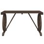 Voir la diapositive 5 : VIDAXL Ensemble a manger de jardin 5 pcs bois de sapin massif