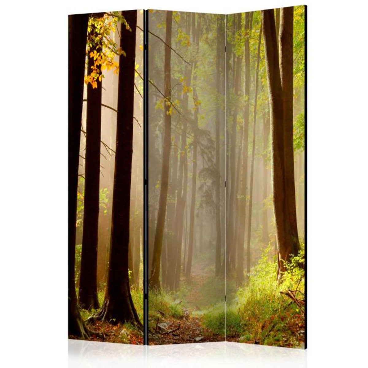 Paris Prix Paravent 3 Volets  Mysterious Forest Path  135x172cm