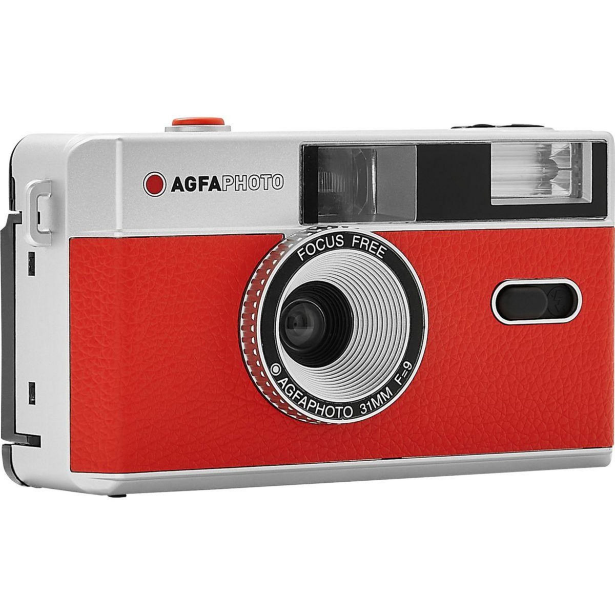 Agfa Appareil photo Compact Argentique 35 mm red