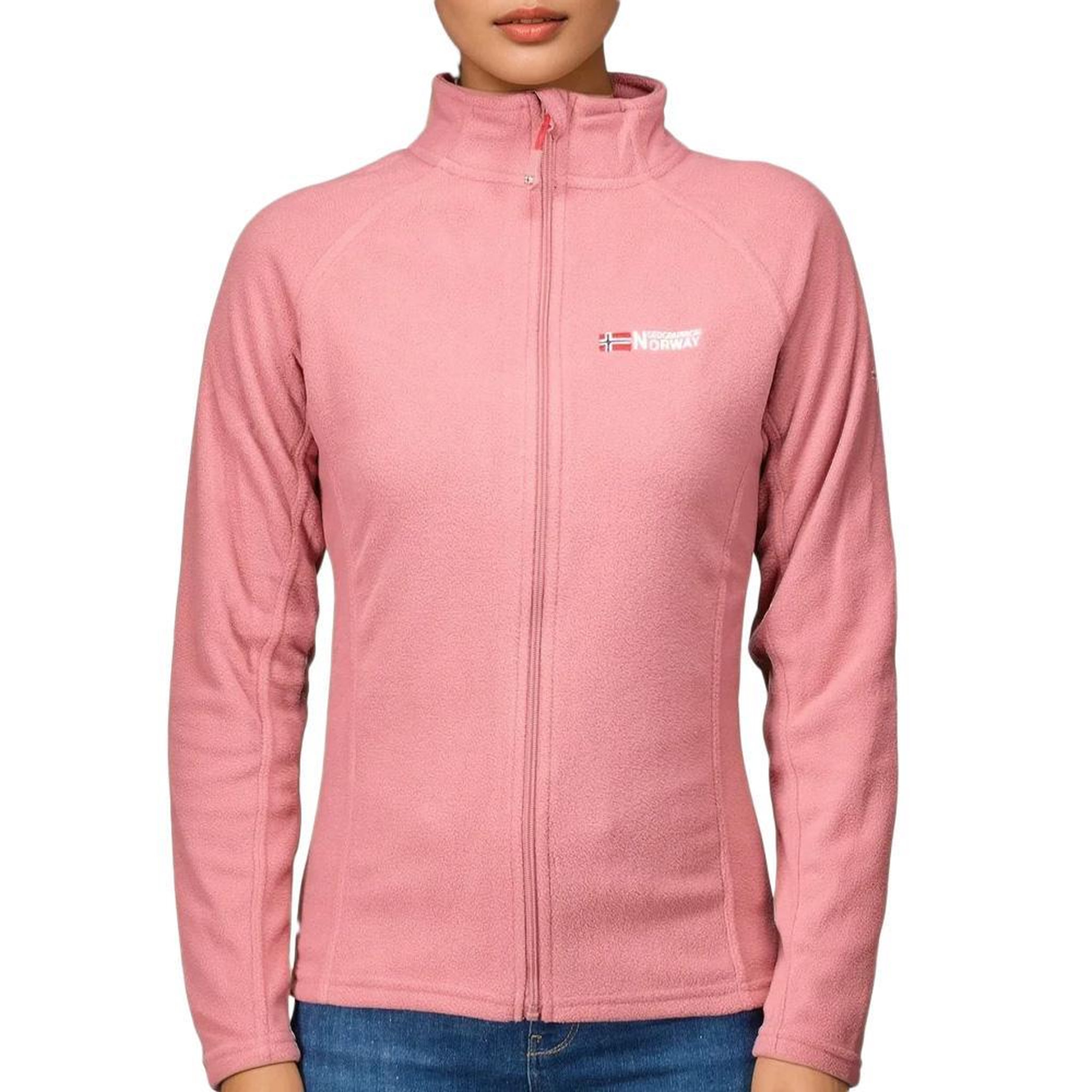 GEOGRAPHICAL NORWAY Veste Polaire Rose Femme Geographical Norway Lady 233. Coloris disponibles : Rose