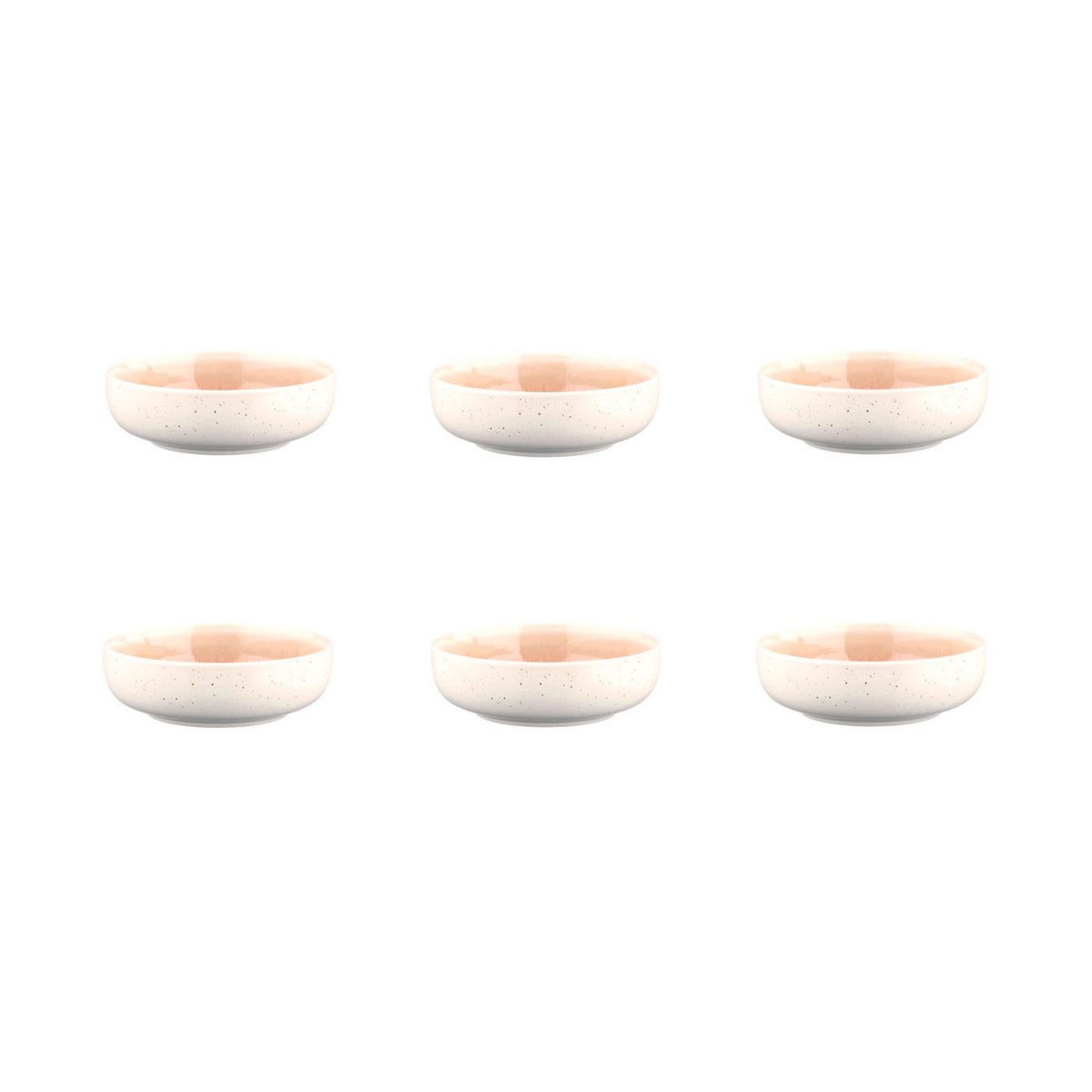 BJORN Bol OXYGEN Ø13cm - 6 pièces - Rose poudre