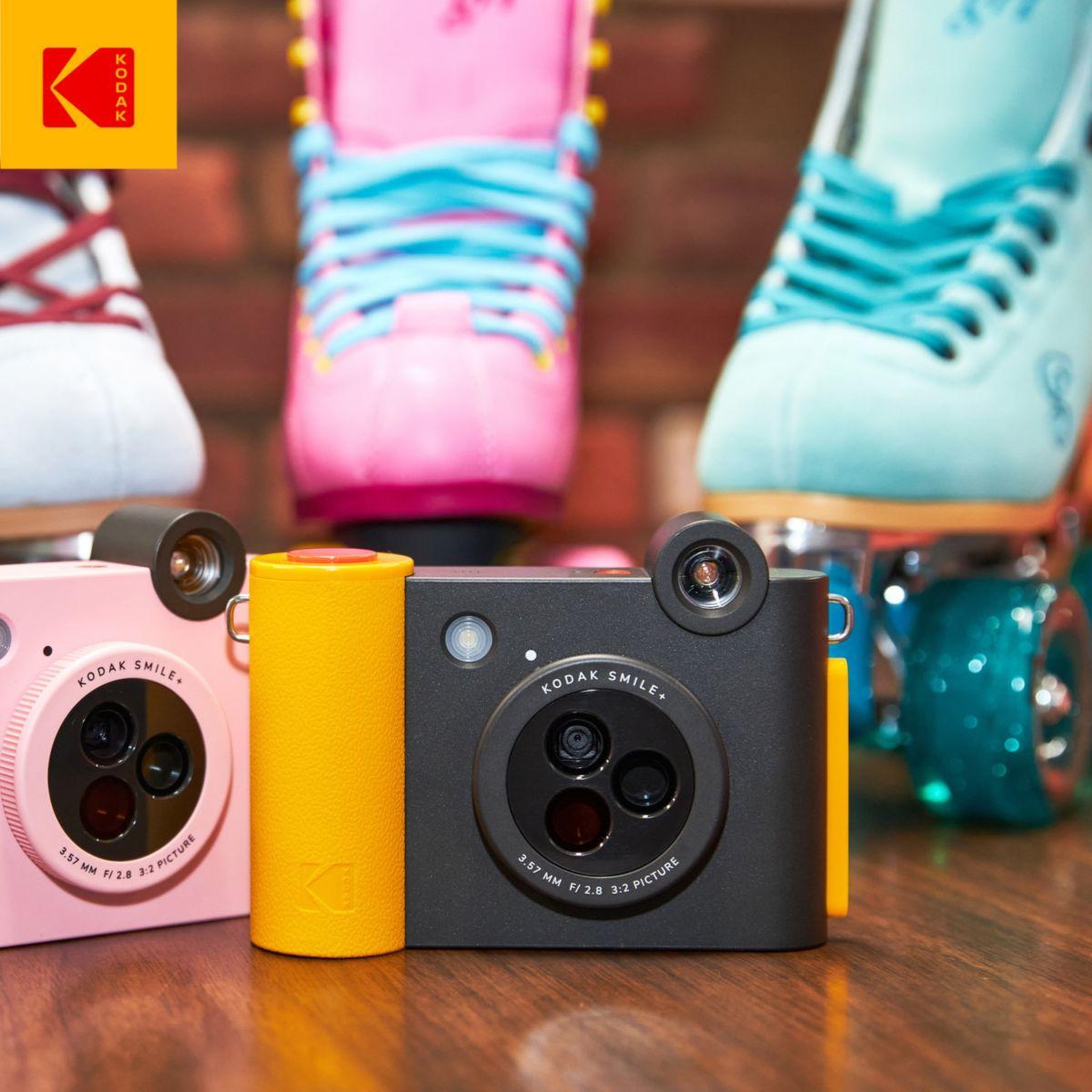 Voir la diapositive 2 : Kodak Appareil photo Instantané Smile+
