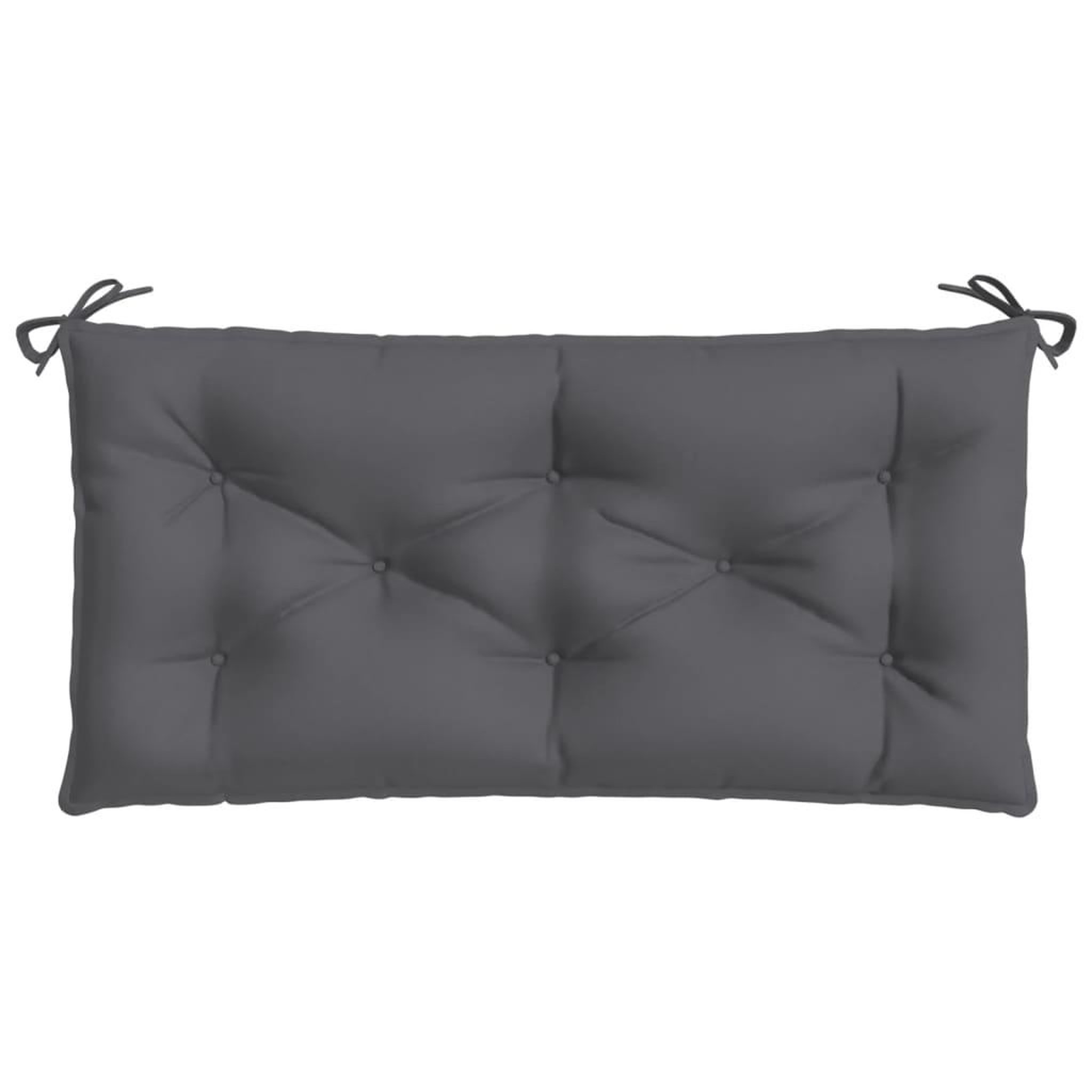 Voir la diapositive 4 : VIDAXL Coussin de banc de jardin anthracite 100x50x7 cm tissu oxford