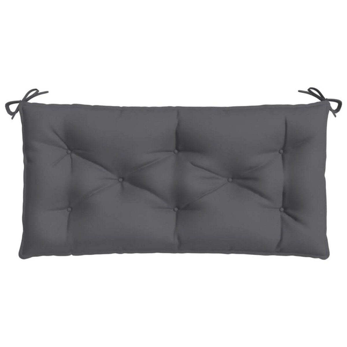 VIDAXL Coussin de banc de jardin anthracite 100x50x7 cm tissu oxford