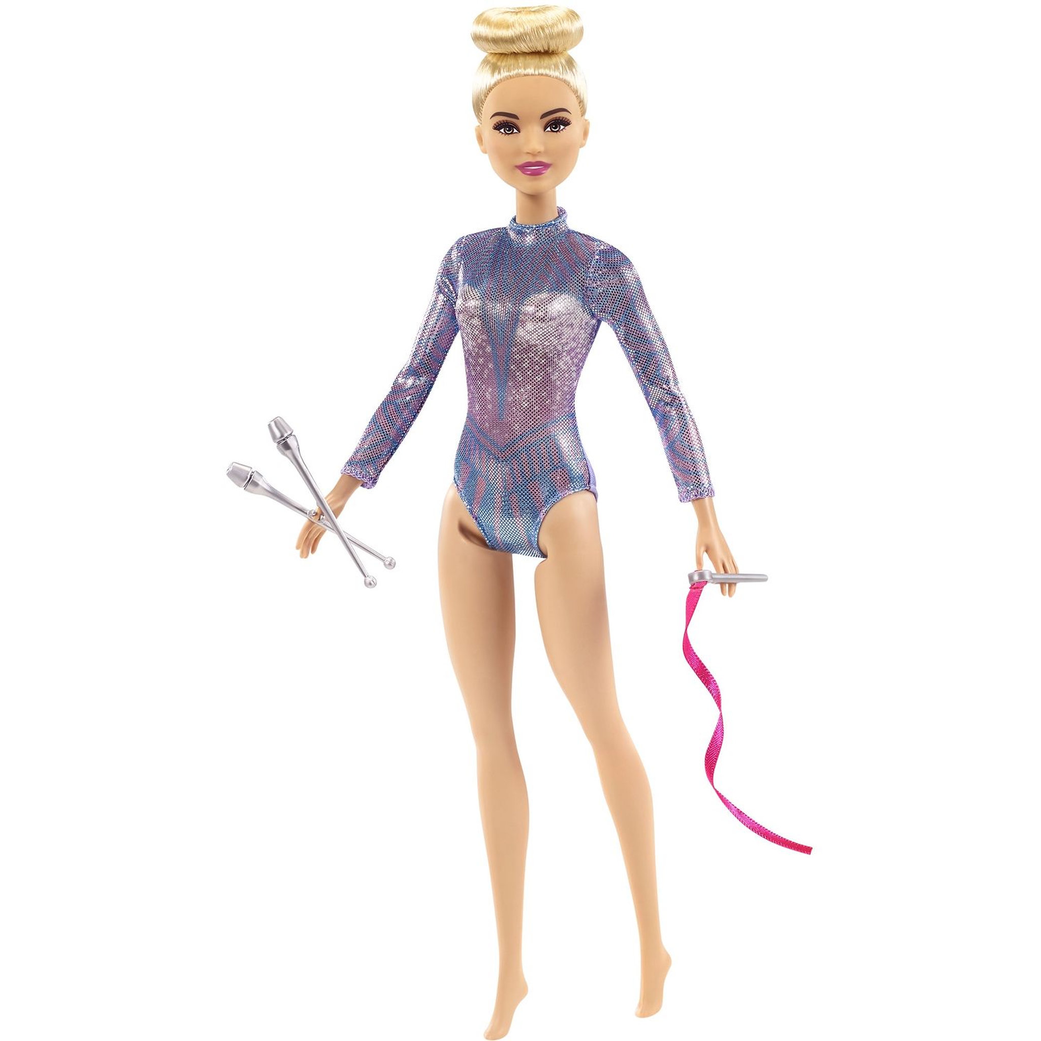 Voir la diapositive 1 : BARBIE Poupée Barbie Métiers de Rêves - Barbie gymnaste blonde