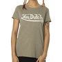 Voir la diapositive 1 : VON DUTCH T-shirt Kaki Femme Von Dutch Slub