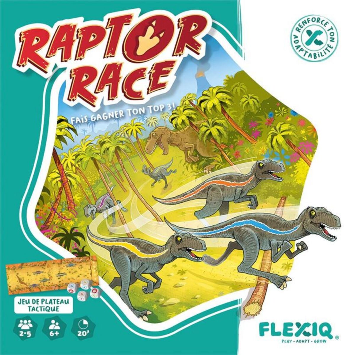 Asmodee Jeu d'ambiance Asmodee Raptor Race