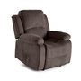 Voir la diapositive 2 : BEST MOBILIER Armand - fauteuil relax électrique en velours côtelé