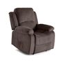 Voir la diapositive 2 : BEST MOBILIER Armand - fauteuil relax électrique en velours côtelé