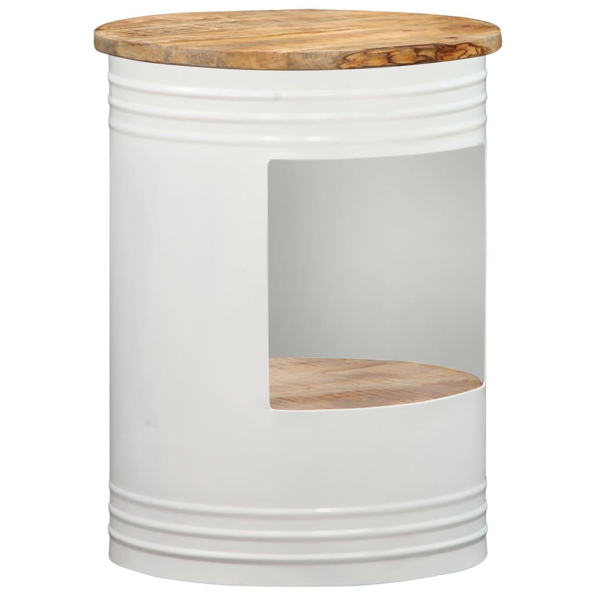 Voir la diapositive 1 : VIDAXL Table basse 43x55 cm Bois de manguier solide