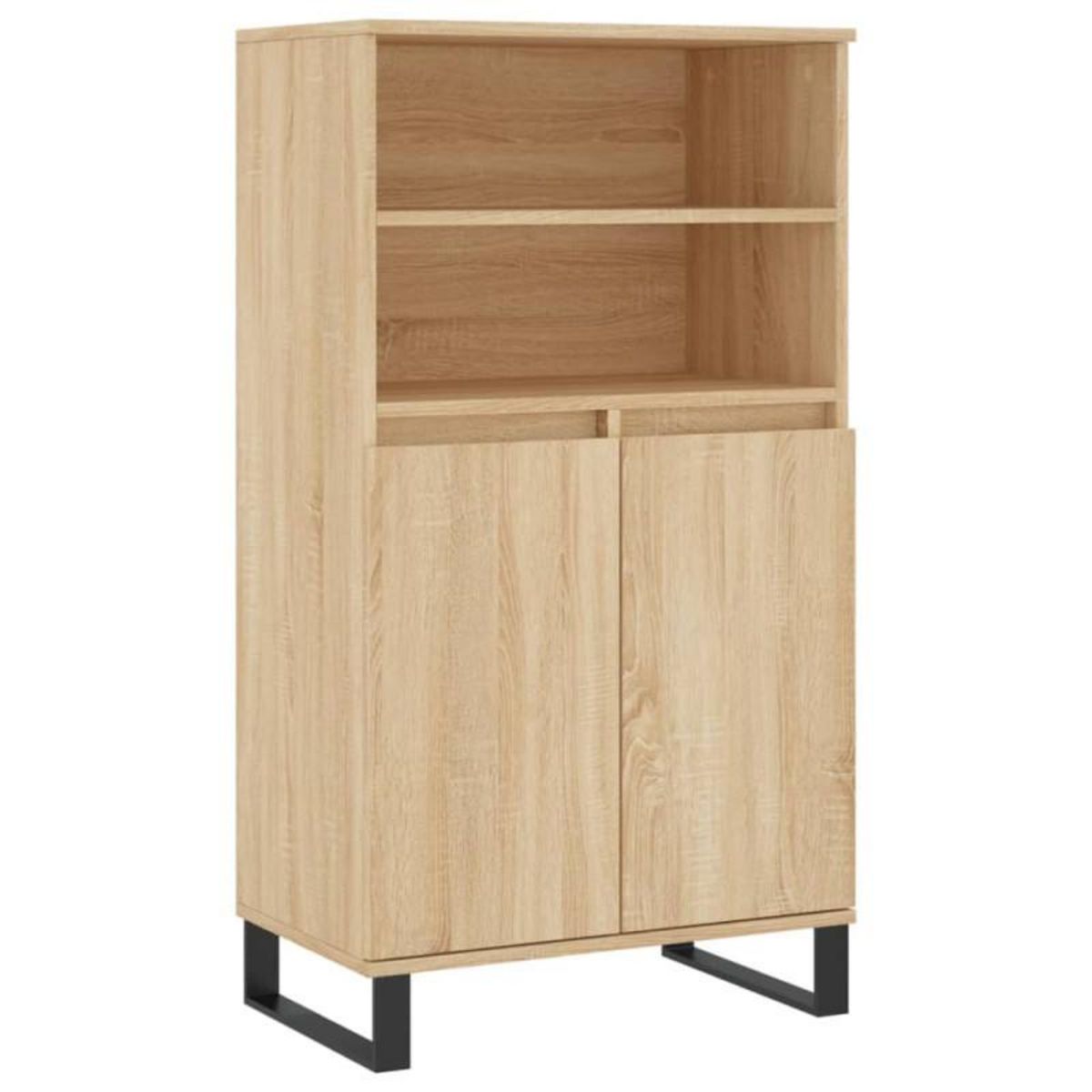 VIDAXL Buffet haut Chêne sonoma 60x36x110 cm Bois d ingénierie