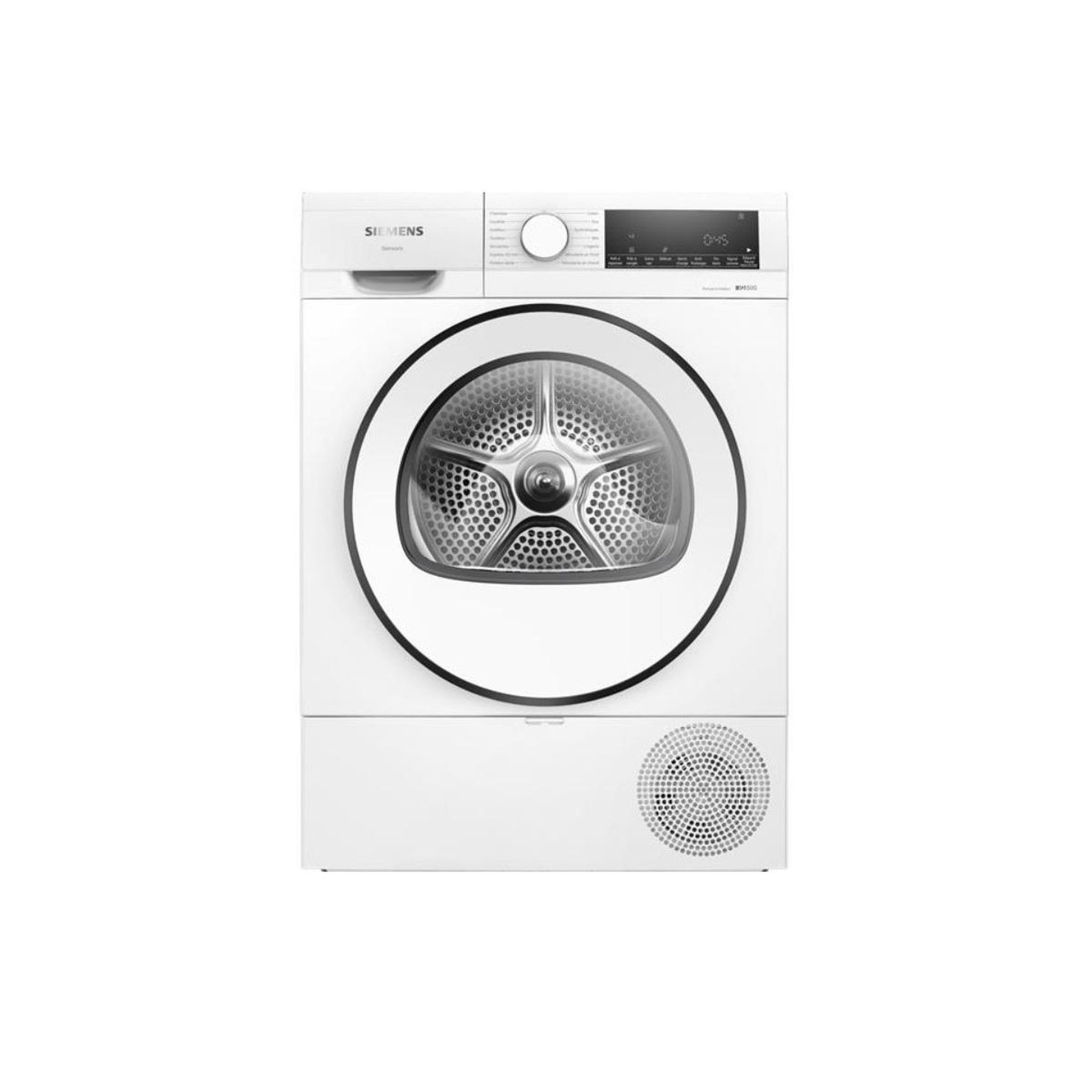 Voir la diapositive 1 : Siemens Sèche-linge pompe à chaleur à condensation 60cm 9kg blanc - wq42g20dfr