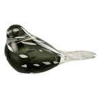 Paris Prix Statuette Oiseau en Verre  Gavin  21cm Noir