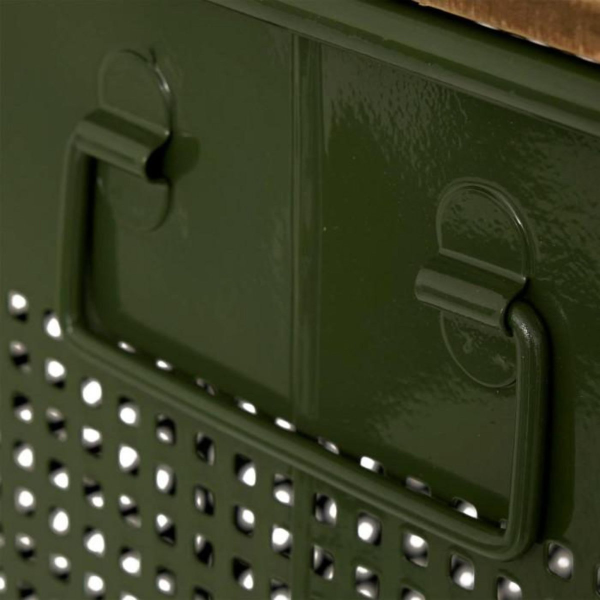 ATMOSPHERA Lot de 3 Coffres de Rangement  Azae  46cm Vert