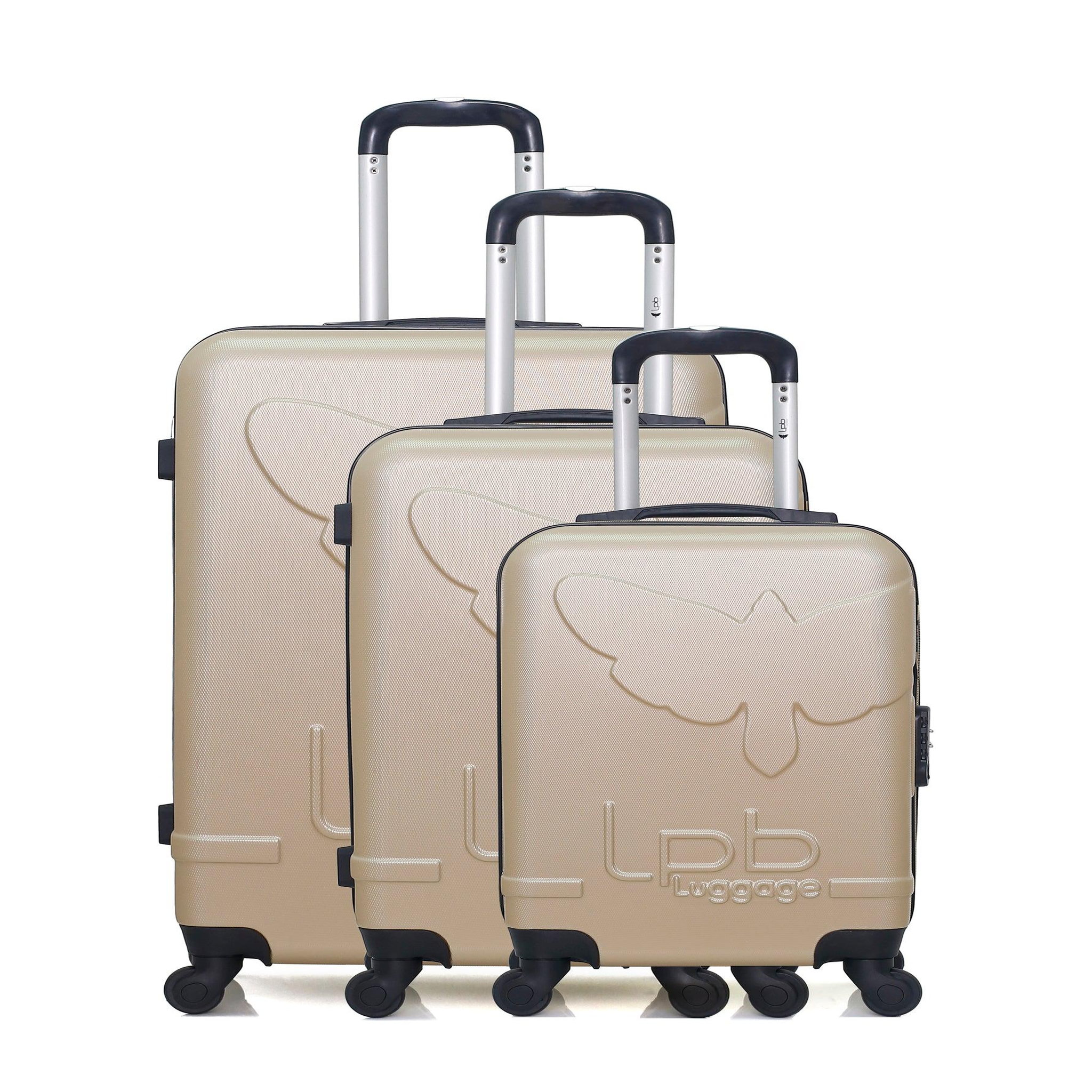LES P'TITES BOMBES LPB Lpb luggage - set de 3 valises norine-a 70 cm 4 roues