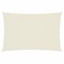 Voir la diapositive 2 : VIDAXL Voile de parasol tissu oxford rectangulaire 2x4 m creme