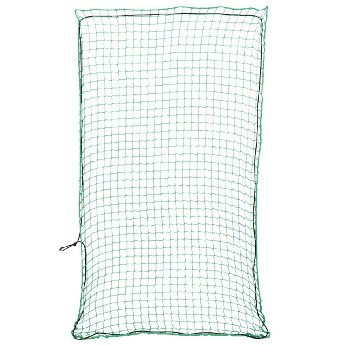 VIDAXL Filet pour remorque avec corde elastique vert 2,5x1,5 m PP