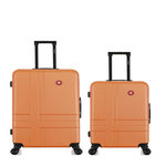 SWISS KOPPER SWISS KOPPER - LOT DE 2 - Valises grand format et weekend USTER. Coloris disponibles : Noir, Orange, Gris, Bleu