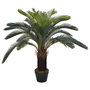 Voir la diapositive 1 : VIDAXL Plante artificielle avec pot Palmier Cycas Vert 90 cm