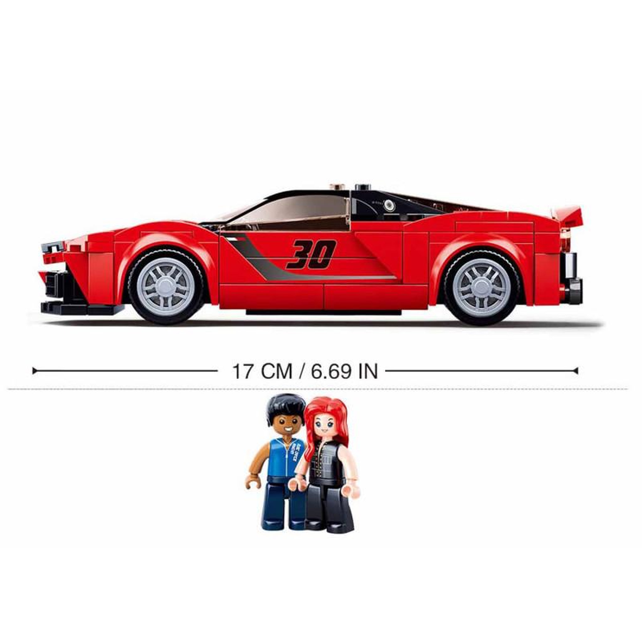 Voir la diapositive 4 : Sluban Sluban Italian Supercar Red M38-B0955