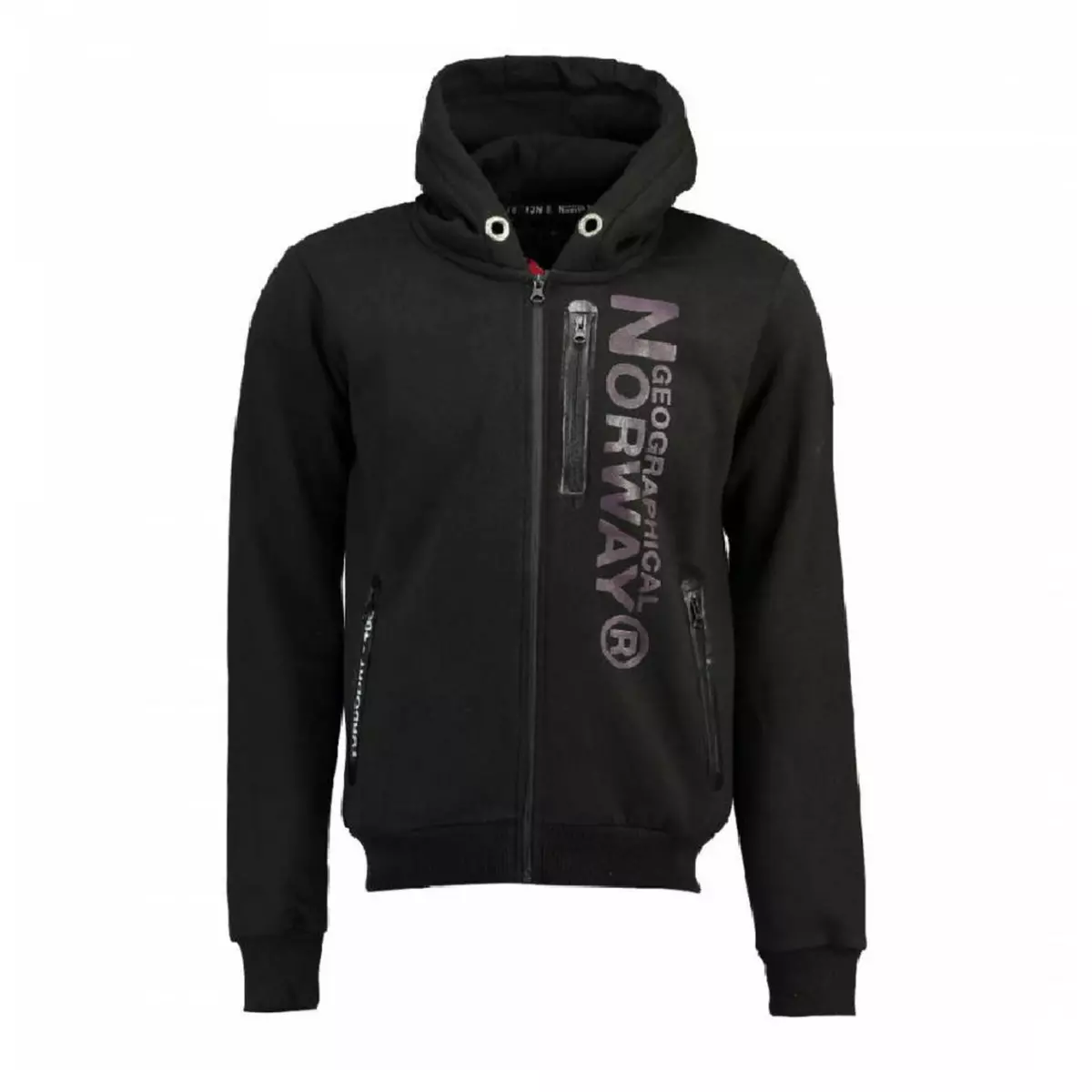 GEOGRAPHICAL NORWAY Sweat à capuche Noir Garçon Geographical Norway Fascarade