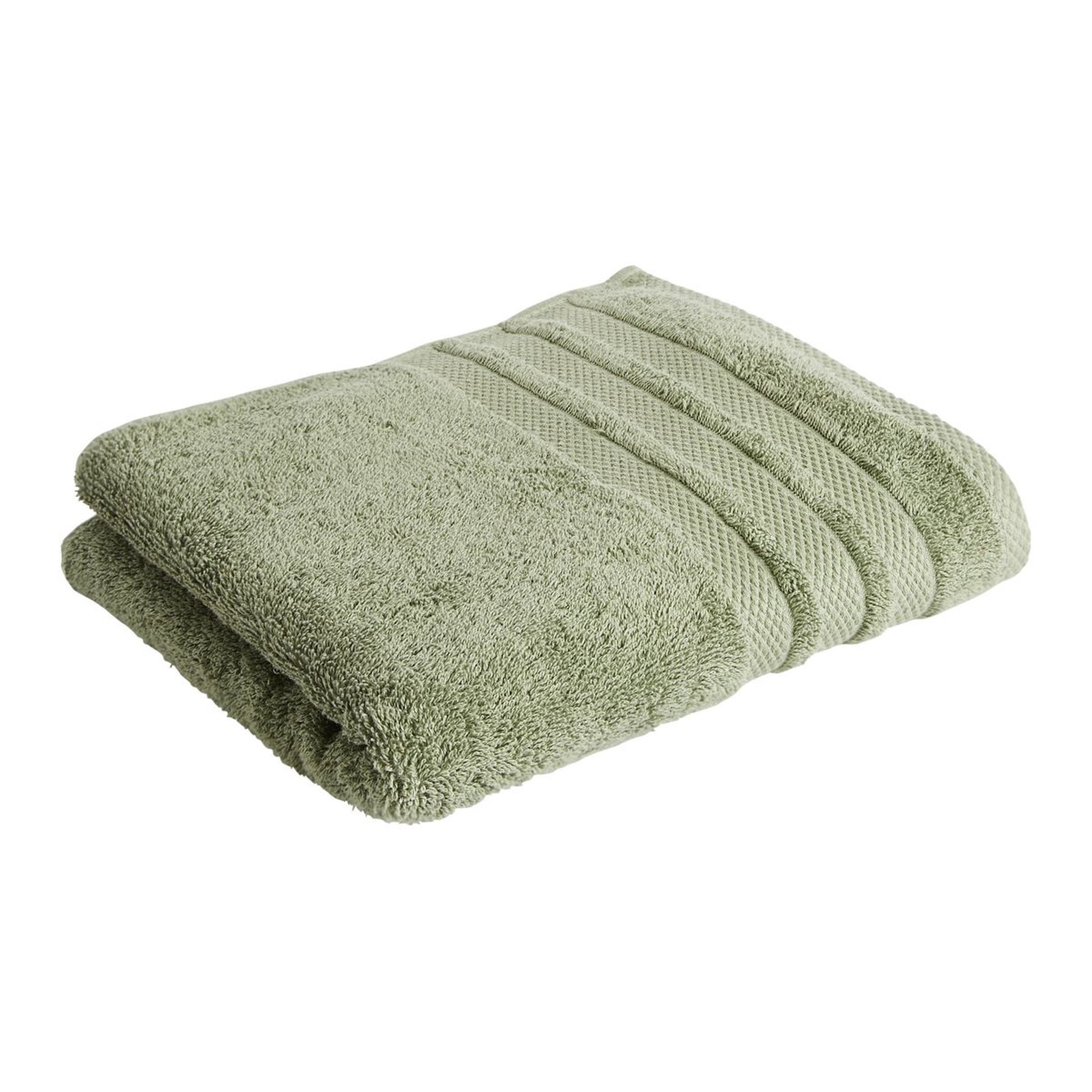 Voir la diapositive 2 : ACTUEL Drap de bain uni en coton 500gsm