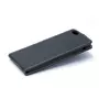 amahousse Housse noire iPhone 6 Plus / 6S Plus fermeture à clapet vertical