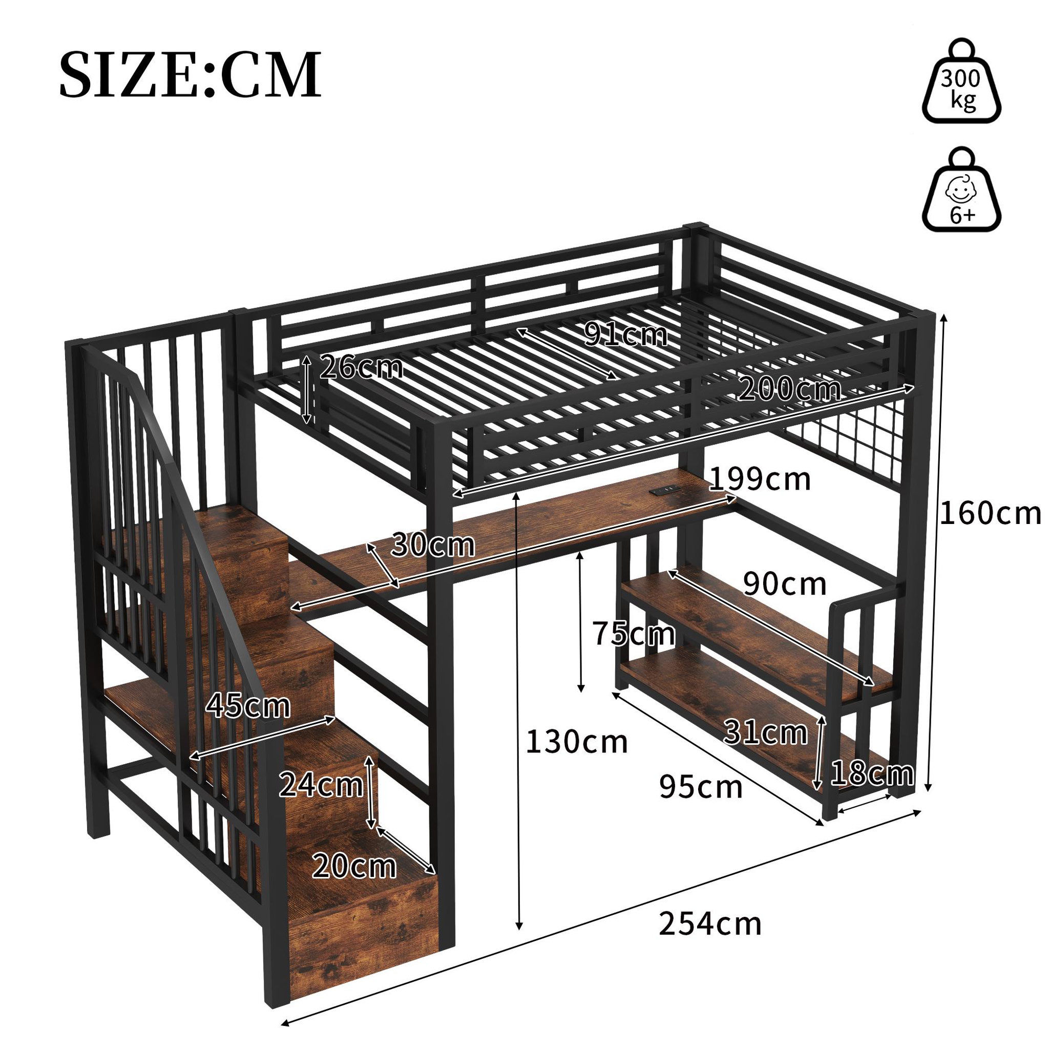 Voir la diapositive 3 : MERAX Lit mezzanine