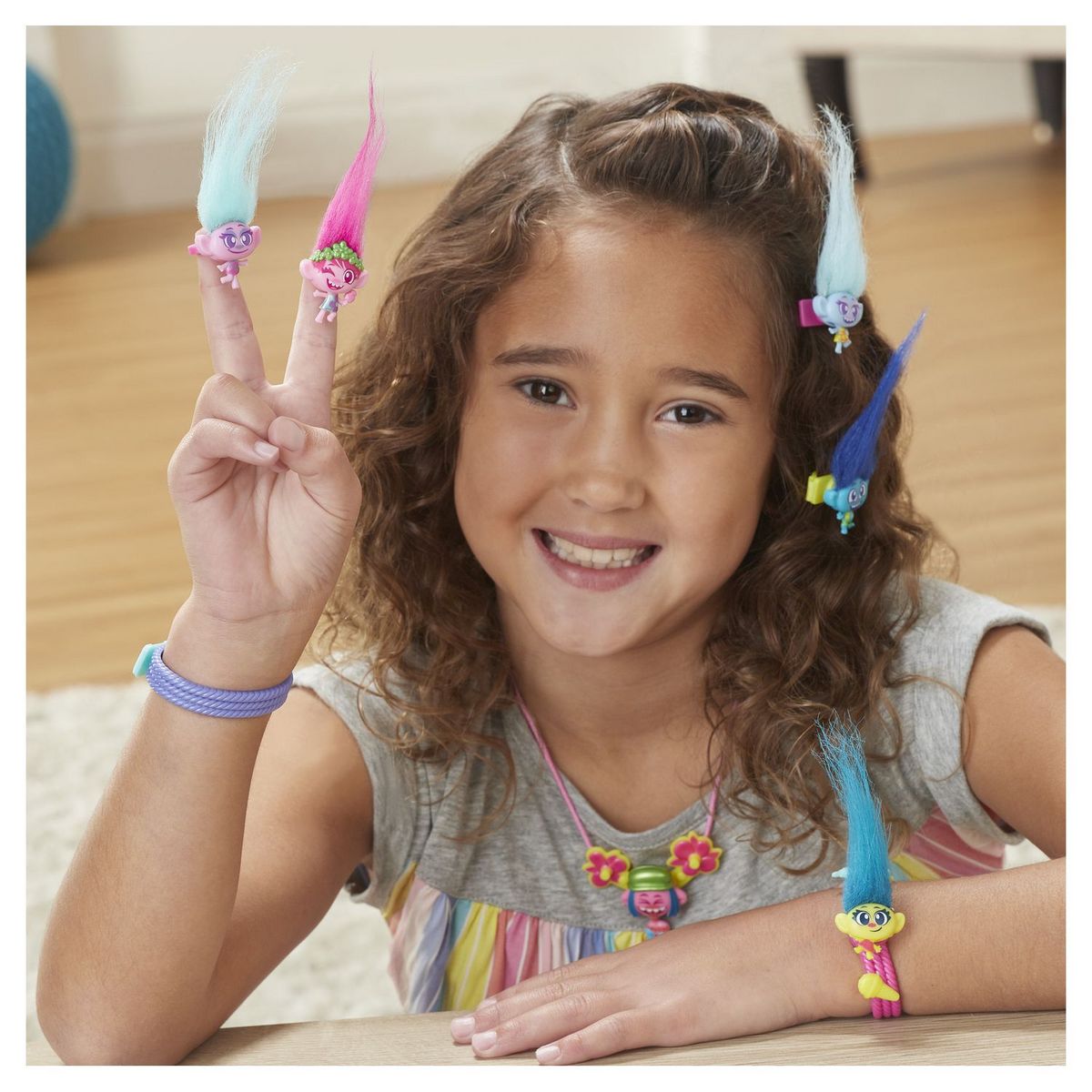 HASBRO Coffret 6 figurines Grands succès des petits danseurs Troll