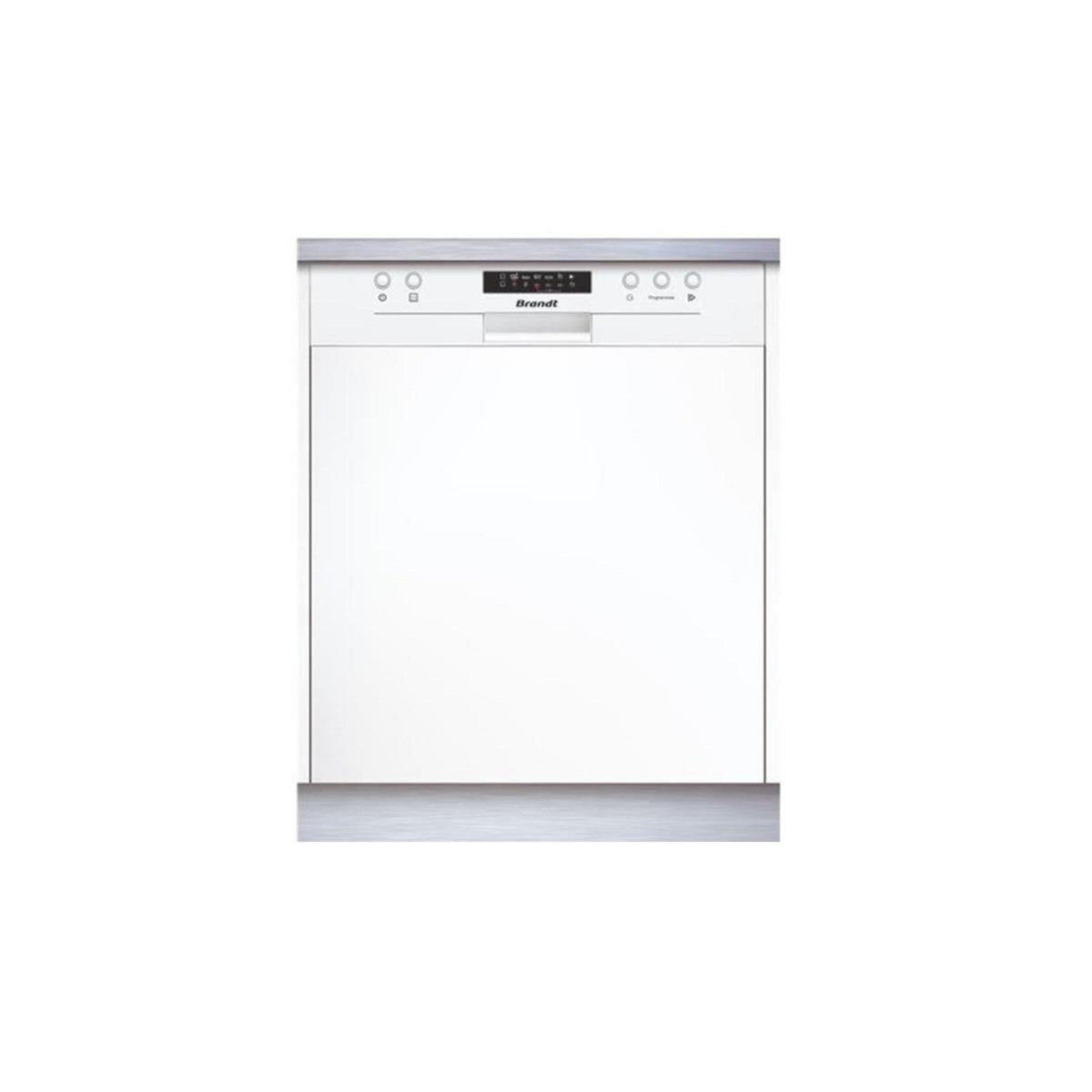 BRANDT Lave-vaisselle 60cm 44db tout intégrable - BB3424LW