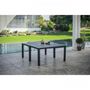 Voir la diapositive 2 : Keter Table de jardin - Rectangulaire - Coloris : gris graphite - En résine - Modulable 3 en 1 - JULIE DOUBLE - Allibert by KETER
