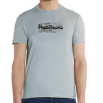 Pepe Jeans T shirt  Homme Pepe jeans Castle. Coloris disponibles : Bleu