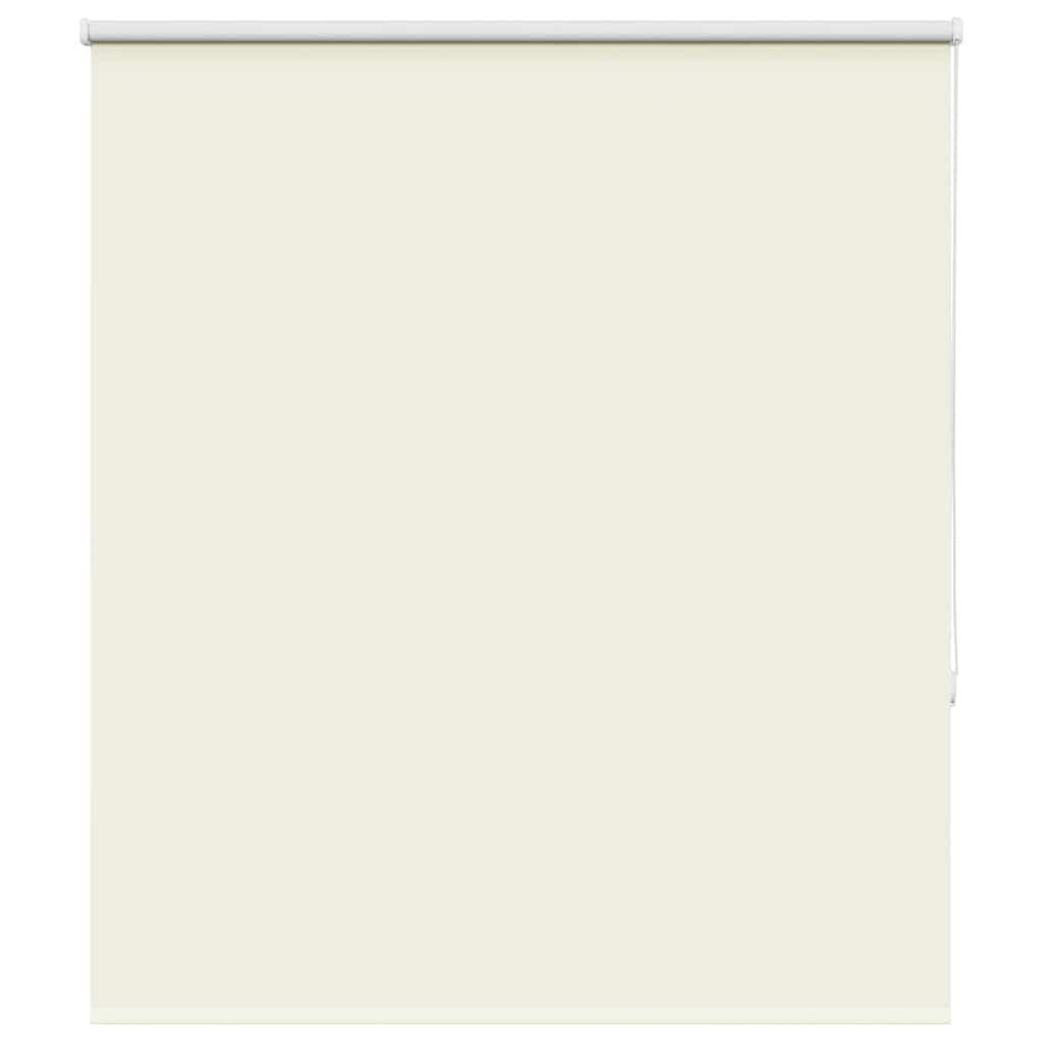 Voir la diapositive 2 : VIDAXL Store enrouleur occultant blanc casse largeur du tissu 116,6 cm