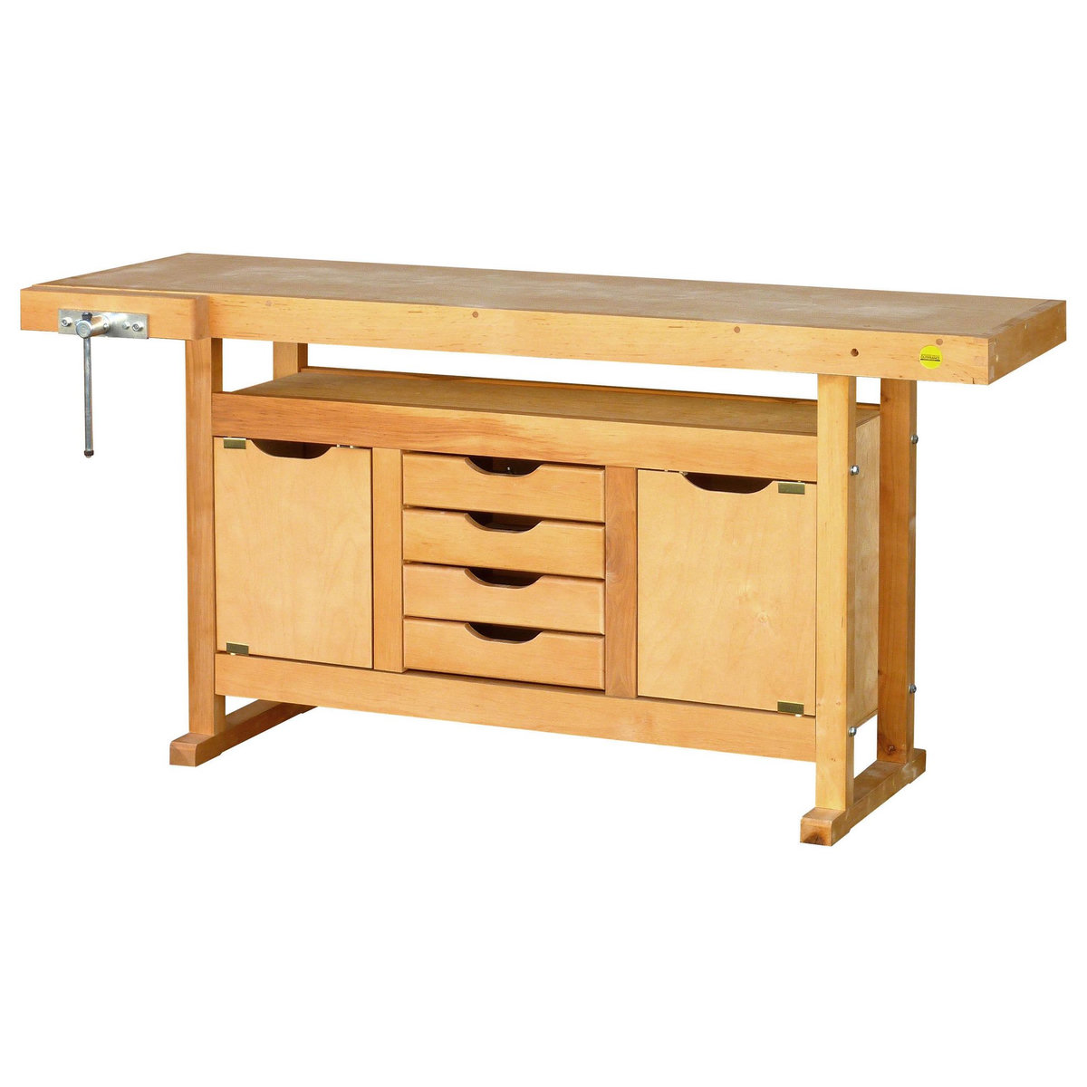 OUTIFRANCE Établi 1.75m x 0.50m - 8 tiroirs