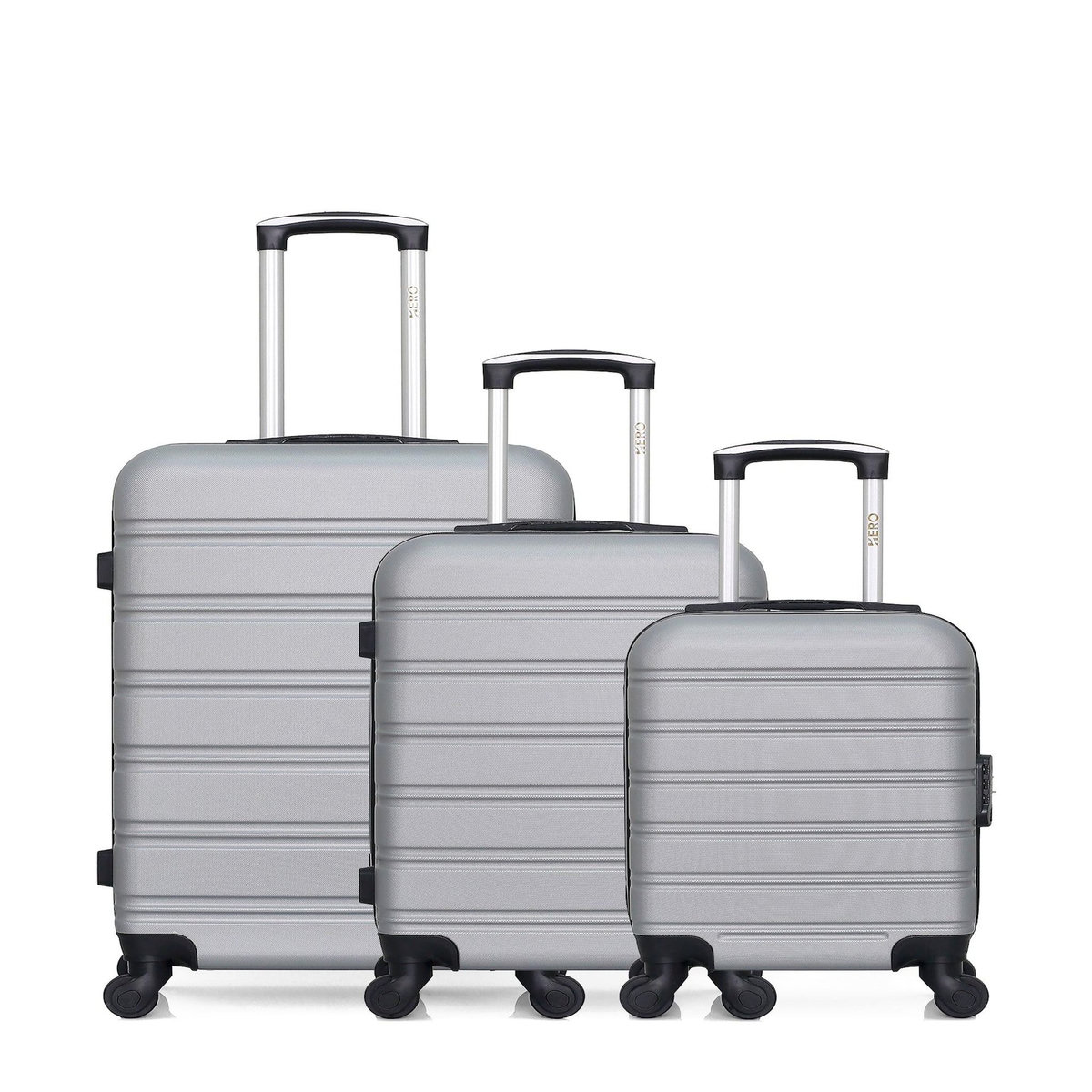 HERO HERO - LOT DE 3 - VALISE WEEKEND , VALISE CABINE ET VALISE CABINE XXS RENOSO