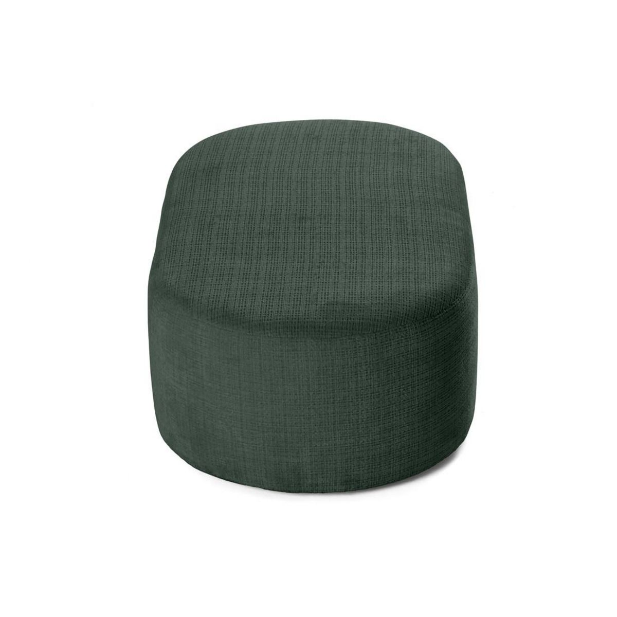 BEST MOBILIER Miro - pouf en velours texturé