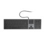 Voir la diapositive 1 : Mobility Lab MOBILITY LAB Clavier filaire Slim finition metal - Space Grey