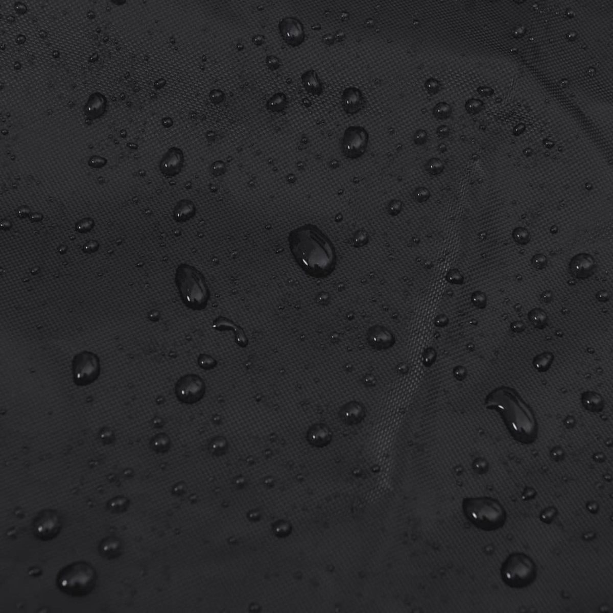 VIDAXL Housse de chauffage en forme de pyramide noir 86x47x241 cm