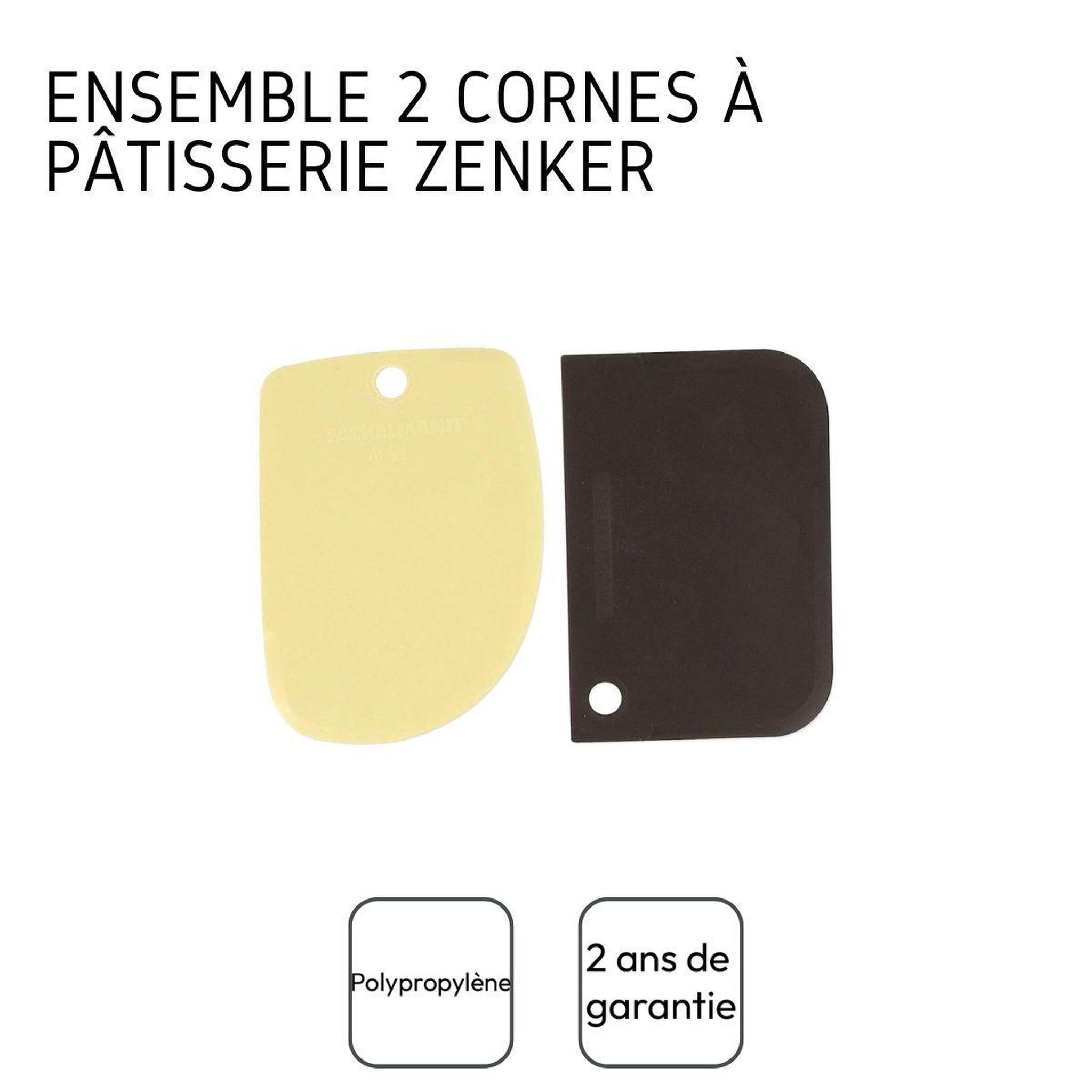 Voir la diapositive 4 : ZENKER Lot de 2 cornes de pâtisserie zenker smart pastry