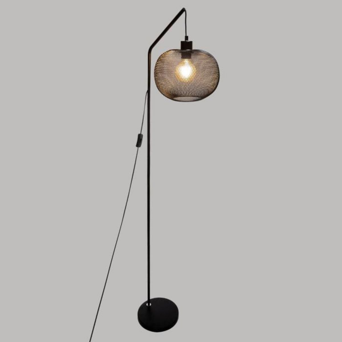 ATMOSPHERA Lampadaire Arc Design  Emie  157cm Noir