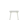 Voir la diapositive 3 : Paris Prix Table d'Appoint de Jardin Carrée  Lina  40cm Beige