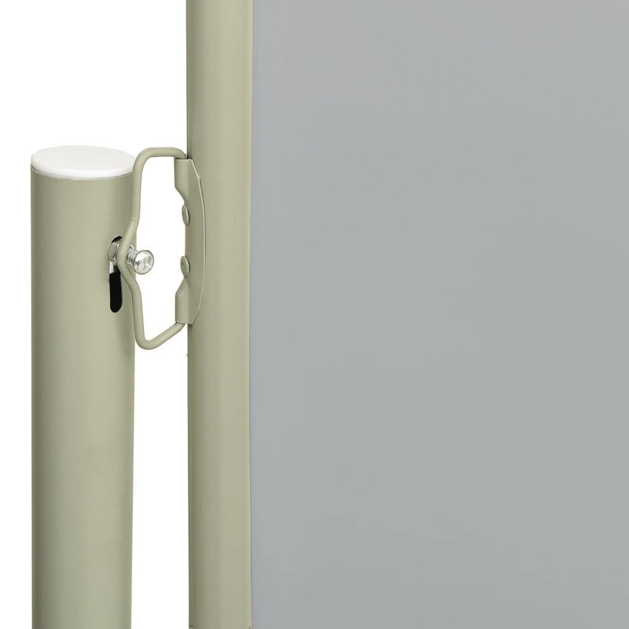Voir la diapositive 3 : VIDAXL Auvent lateral retractable de patio 160x300 cm Gris