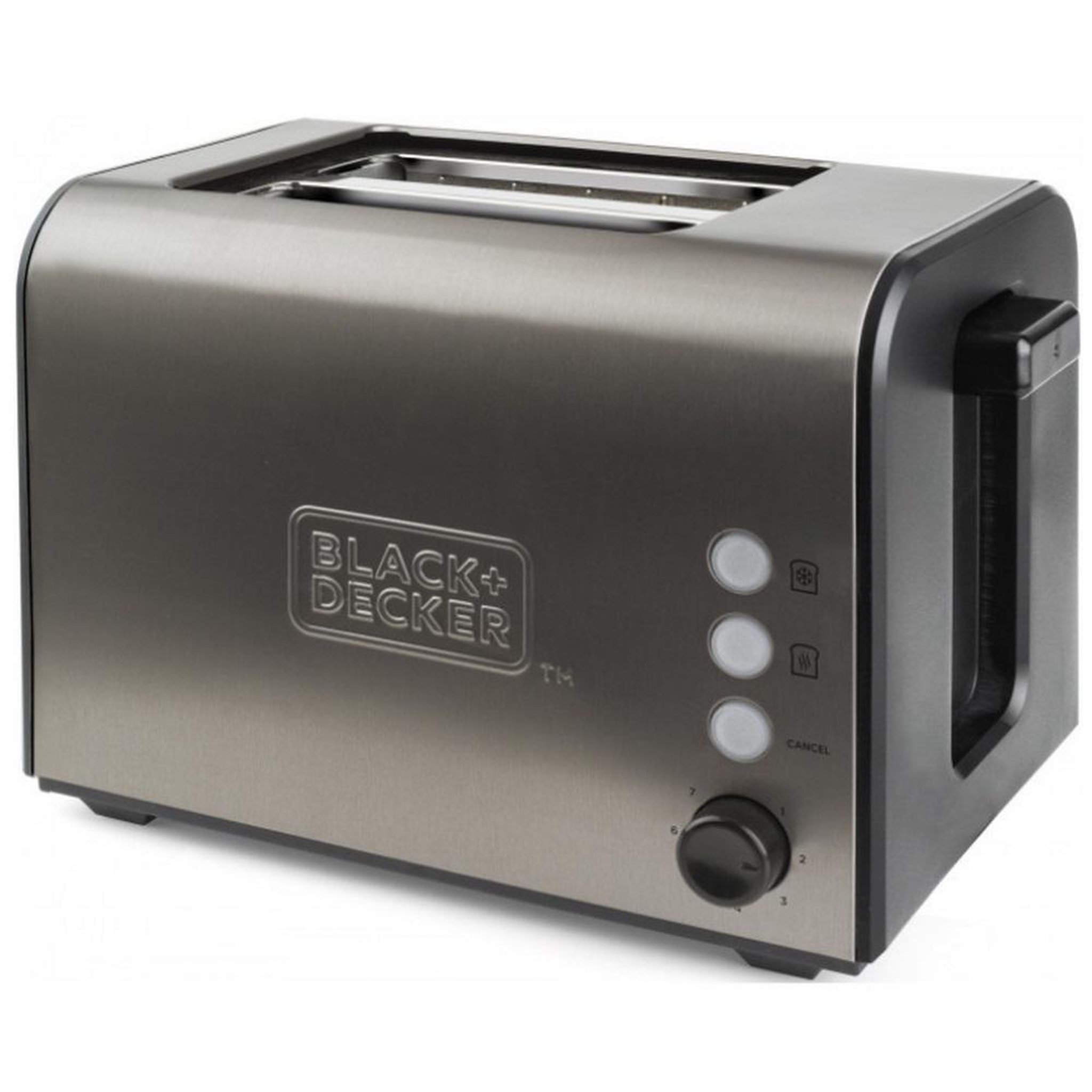 Black et Decker Grille-pains 2 fentes 900w gris - BXTO900E