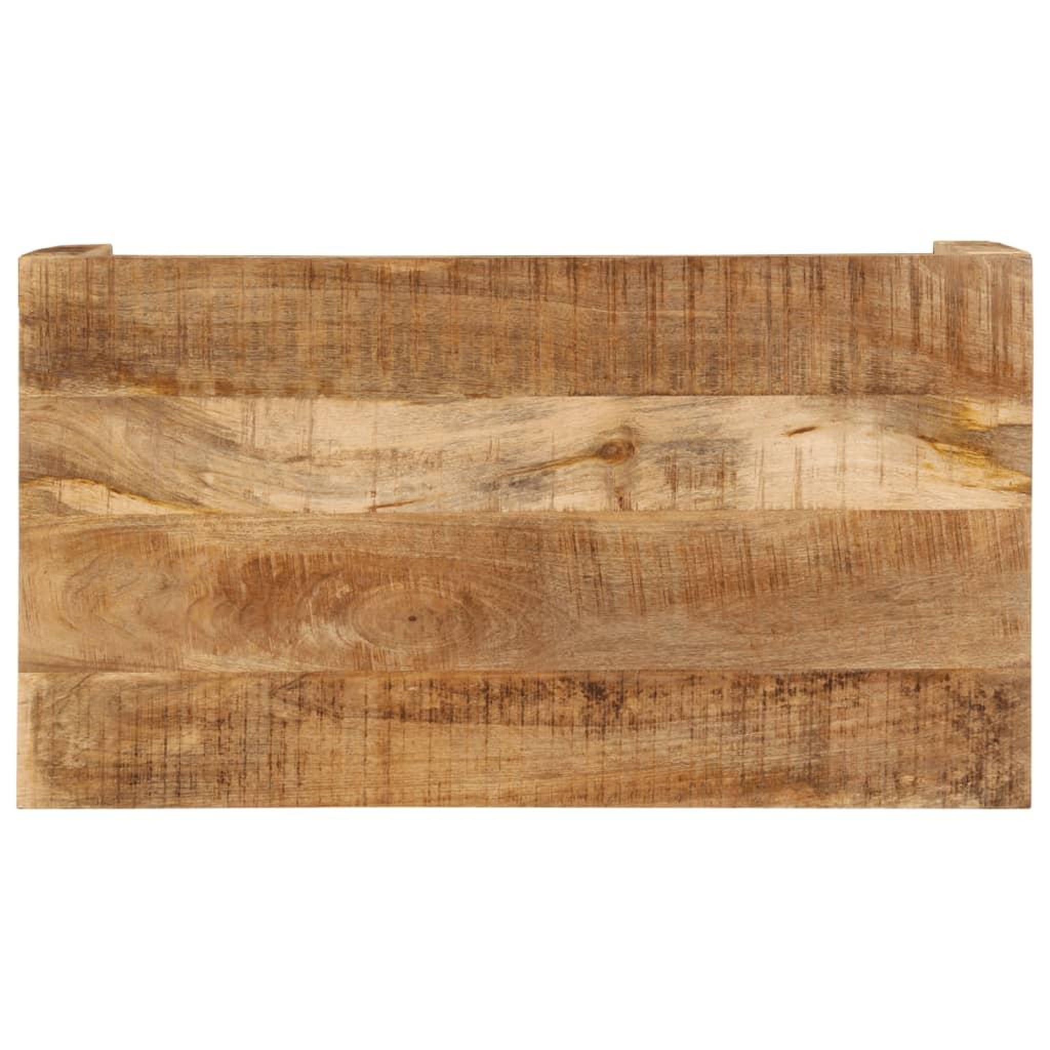 Voir la diapositive 4 : VIDAXL Table basse 100x55x40 cm bois de manguier massif