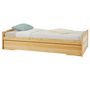 Voir la diapositive 4 : IDIMEX Lit gigogne LORENA en pin massif, 90 x 190 cm