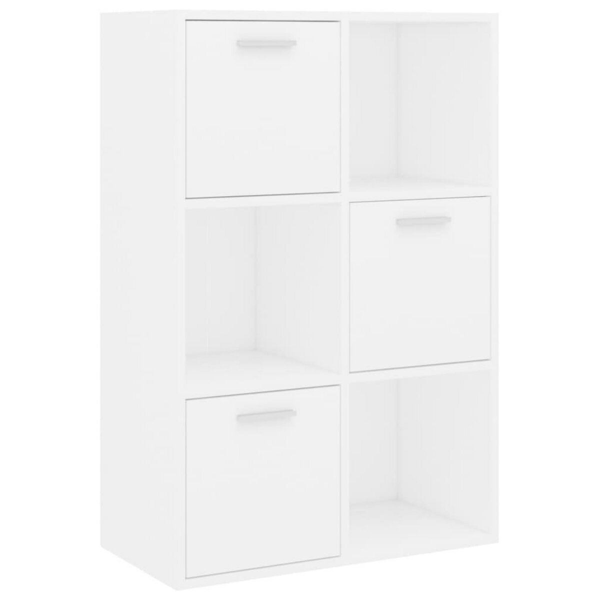 VIDAXL Armoire de rangement Blanc 60x29,5x90 cm Bois d'ingenierie