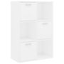 Voir la diapositive 2 : VIDAXL Armoire de rangement Blanc 60x29,5x90 cm Bois d'ingenierie