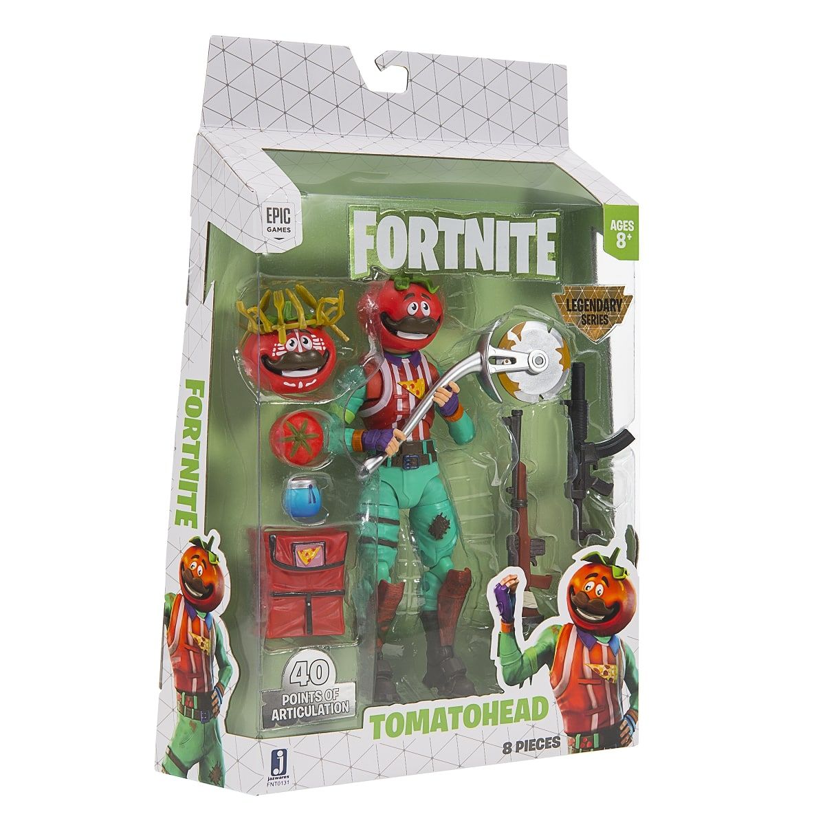JAZWARES Figurine Tomatohead avec  accessoires - Fortnite Legendary series